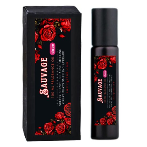 SAUVAGE (OUR VERSION) FRAGRANCE OIL ROLLERBALL - Picture 1 of 4